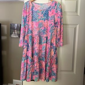 BNWT Lilly Pulitzer tiered dress! Perfect for spring or summer!